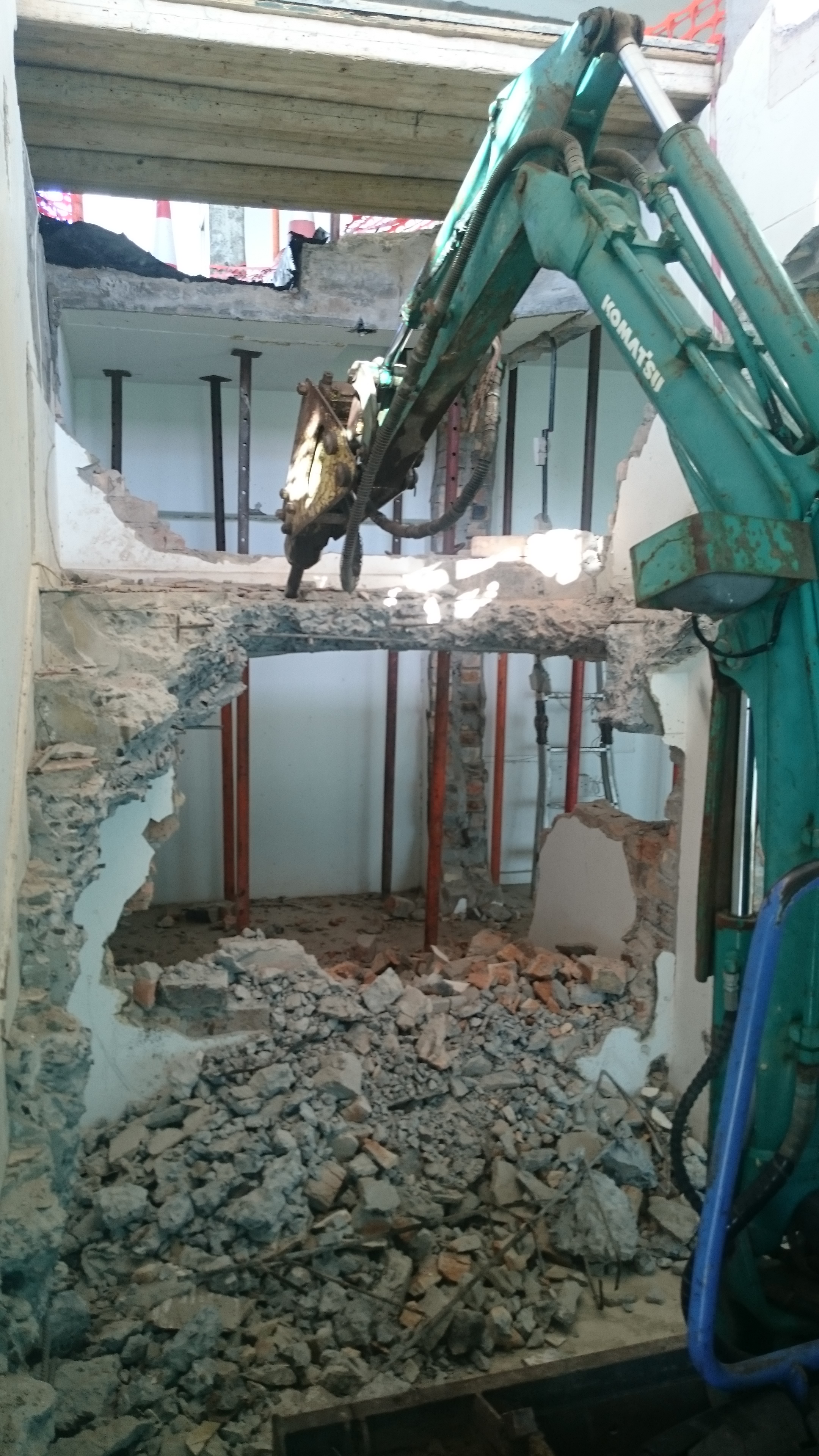 CFA Piling project site view